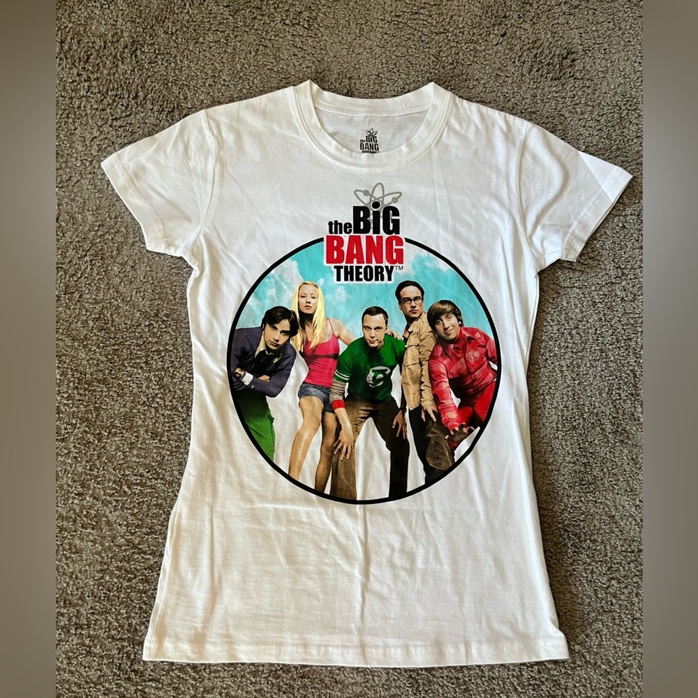 Ripple Junction White The Big Bang Theory Graphic Tee